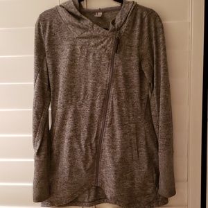 Mondetta Gray Workout Jacket Size M